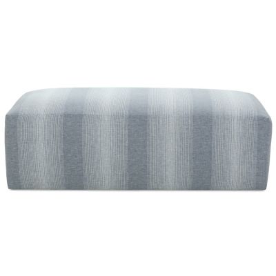 Rowe Furniture Macon Ottoman - Color: Blue - P870-005-PA