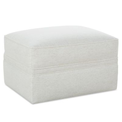 Rowe Furniture Kara Ottoman - Color: White - KARA-005-EDP