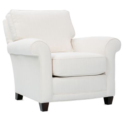 Rowe Furniture Mayflower Lounge Chair - Color: White - C691-000-PA