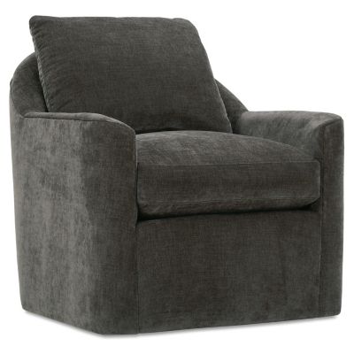 Rowe Furniture Laya Swivel Chair - Color: Brown - LAYA-016-PA