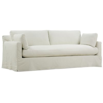 Rowe Furniture Sylvie Slipcover Sofa - Color: White - SYLVIE-S-022-PB