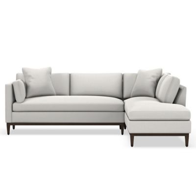 Rowe Furniture Leo 2 Piece Sectional Sofa in Beige