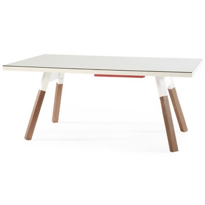 RS Barcelona You and Me Ping Pong Table - Color: White - Size: Small 71x52 