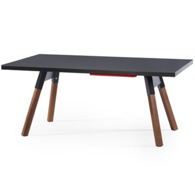 RS Barcelona You and Me Ping Pong Table - Color: Black - Size: Small 71x52 