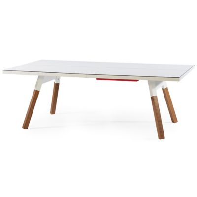 RS Barcelona You and Me Ping Pong Table - Color: White - Size: Medium 89x60