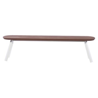 RS Barcelona You and Me Indoor/Outdoor Bench - Color: Brown - Size: 71 -