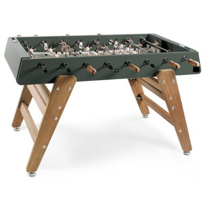 RS Barcelona RS3 Wood Football Table - Color: Green - RS3W-5N