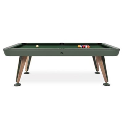 RS Barcelona Diagonal Pool Table - Color: Matte - Size: 8 ft - DIPTA8-5WALN