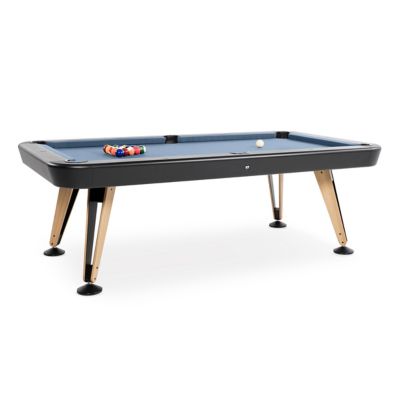 RS Barcelona Diagonal Pool Table - Color: Matte - Size: 7 ft - DIPTA7-2OAK