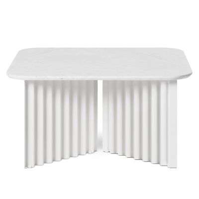 RSB1910923 RS Barcelona Plec Medium Coffee Table - Color: Whi sku RSB1910923