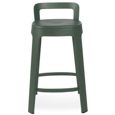 RSB1910971 RS Barcelona Ombra Stool with Backrest - Color: Gr sku RSB1910971