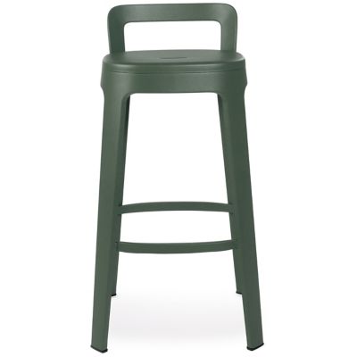 RSB1910970 RS Barcelona Ombra Stool with Backrest - Color: Gr sku RSB1910970