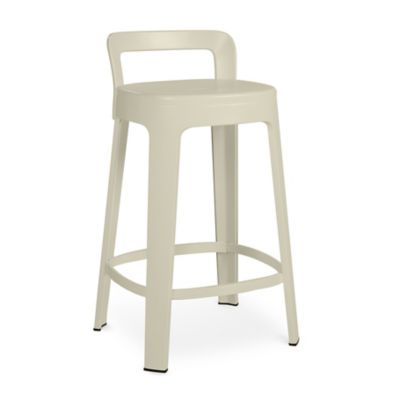 RSB2177513 RS Barcelona Ombra Stool with Backrest - Color: Gr sku RSB2177513