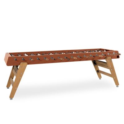 RS Barcelona RS3 Max Foosball Table - Color: Brown - RSMAX-6N