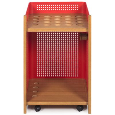 RSB2116395 RS Barcelona Mou Floor Cue Rack - Color: Red - MOU sku RSB2116395