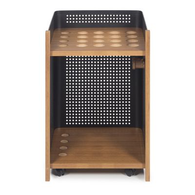 RS Barcelona Mou Floor Cue Rack - Color: Black - MOUFLOORAIR-2N