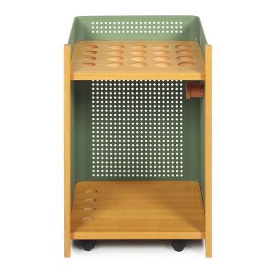 RS Barcelona Mou Floor Cue Rack - Color: Green - MOUFLOORAOK-5N