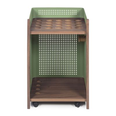 RS Barcelona Mou Floor Cue Rack - Color: Green - MOUFLOORAWT-5N