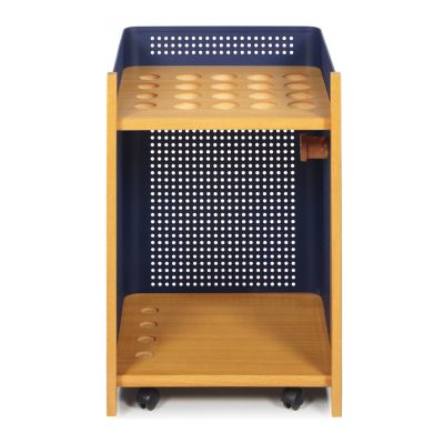 RS Barcelona Mou Floor Cue Rack - Color: Blue - MOUFLOORAOK-4N