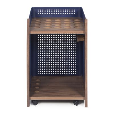 RS Barcelona Mou Floor Cue Rack - Color: Blue - MOUFLOORAWT-4N