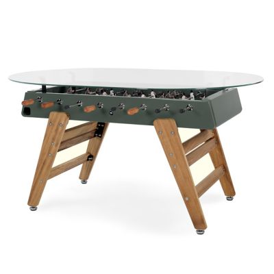 RSB2177042 RS Barcelona RS3 Wood Oval Dining Foosball Table - sku RSB2177042