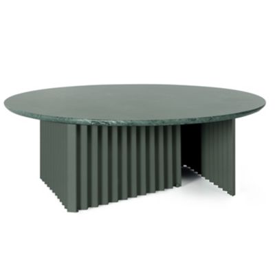 RS Barcelona Plec Outdoor Coffee Table - Color: Green - PLERND90MBL-5N