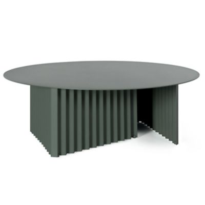 RS Barcelona Plec Outdoor Coffee Table - Color: Green - PLERND90STL-5N