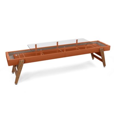 RS Barcelona Track Dining Shuffleboard - Color: Brown - Size: 9 ft - DTRACK