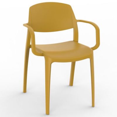 Resol Smart Armchair - Set of 4 - Color: Yellow - 05375//4X/