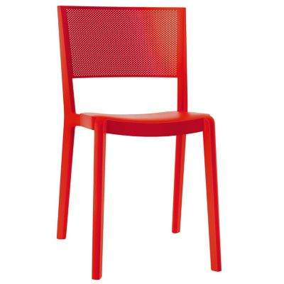 Resol Spot Chair - Set of 4 - Color: Red - 01649//4X/