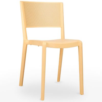 Resol Spot Eco Recycled Chair - Set of 4 - Color: Yellow - 05500//4X/