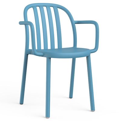 Resol Sue Armchair - Set of 4 - Color: Blue - 05176//4X/