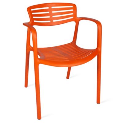 Resol Toledo Aire Armchair - Set of 4 - Color: Orange - 03849//4X/