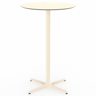 Resol Toledo Round High Table - Color: White - 06142//1X/