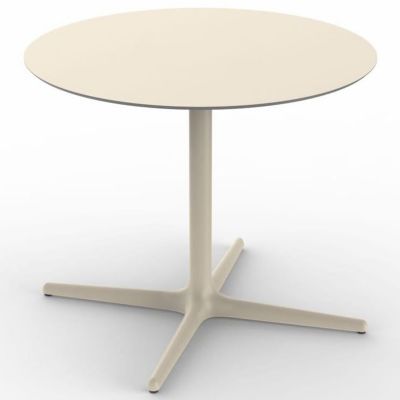 Resol Toledo Round Dining Table - Color: White - Size: Large - 05871//1X/