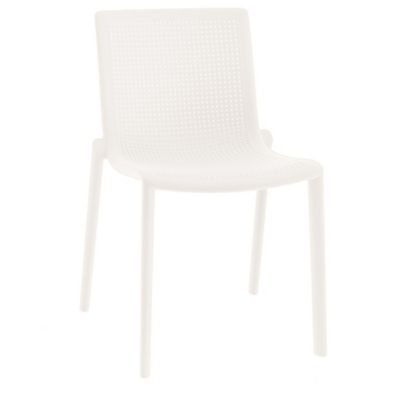 Resol Beekat Outdoor Chair - Set of 4 - Color: White - 01531//4X/