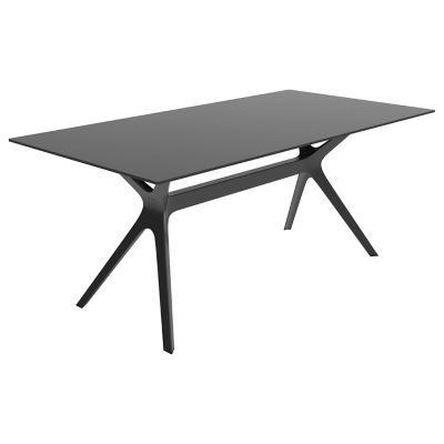 Resol Vela L Rectangular Dining Table - Color: Brown - 04107.1X