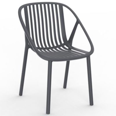 Resol Bini Outdoor Chair - Set of 4 - Color: Grey - 05376//4X/