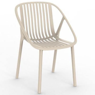 Resol Bini Outdoor Chair - Set of 4 - Color: White - 05378//4X/