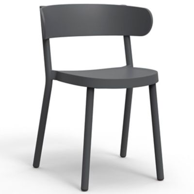 Resol Casino Chair - Set of 4 - Color: Grey - 03953//4X/