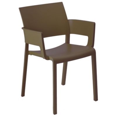 Resol Fiona Armchair - Set of 4 - Color: Brown - 00771//4X/