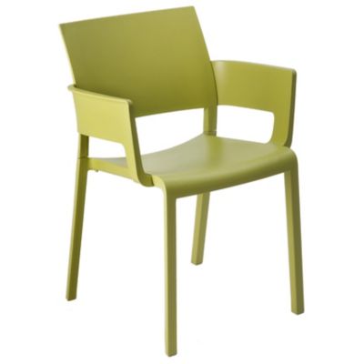 Resol Fiona Armchair - Set of 4 - Color: Green - 00767//4X/