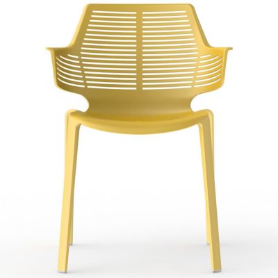 Resol Ikona Armchair - Set of 4 - Color: Yellow - 05182//4X/