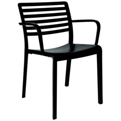 Resol Lama Armchair - Set of 4 - Color: Black - 00873//4X/