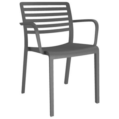 Resol Lama Armchair - Set of 4 - Color: Grey - 01785//4X/