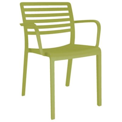 Resol Lama Armchair - Set of 4 - Color: Green - 00874//4X/