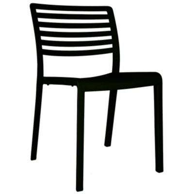 Resol Lama Side Chair - Set of 4 - Color: Black - 00866//4X/