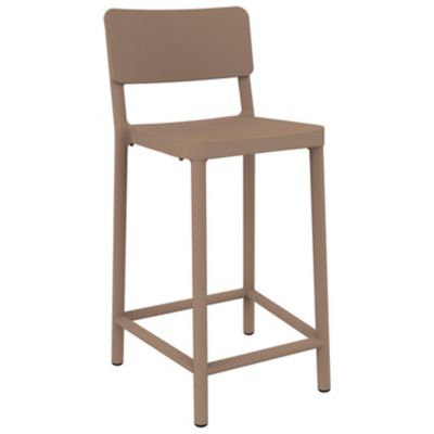 Resol Lisboa Counter Stool - Set of 4 - Color: Brown - 03903//4X/