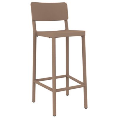 Resol Lisboa Counter Stool - Set of 4 - Color: Brown - Size: Bar - 03896//4