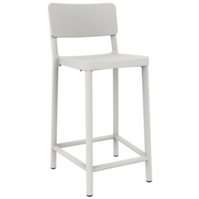 Resol Lisboa Counter Stool - Set of 4 - Color: White - 03901//4X/